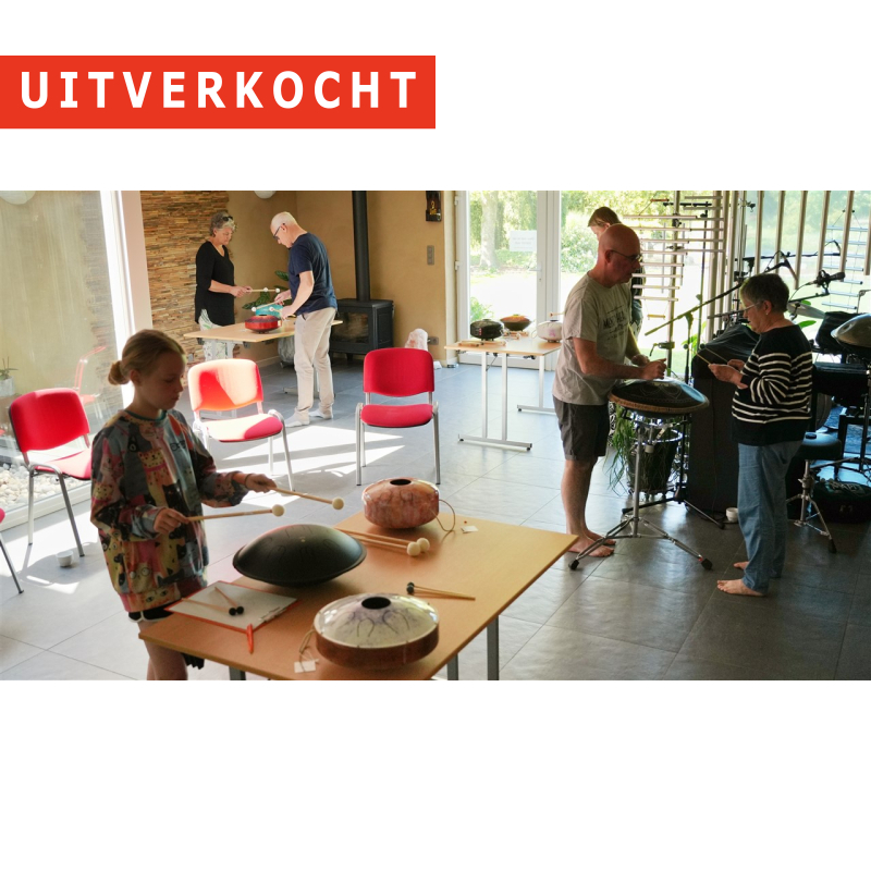 14/03 - Workshop 'Tongue drum' - Torhout