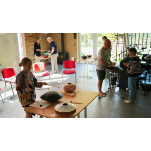 25/10 -  Workshop 'Tongue drum' - Torhout