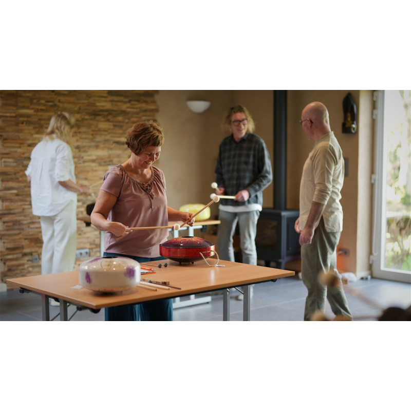 4/04 - Workshop 'Tongue drum' - Torhout