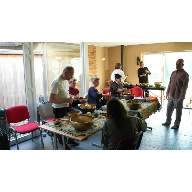 25/09 - 2-daagse workshop 'Werken met klankschalen - module 1' - Torhout