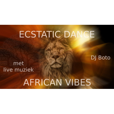 14/04 - Ecstatic Dance met live muziek - DJ Boto - Torhout
